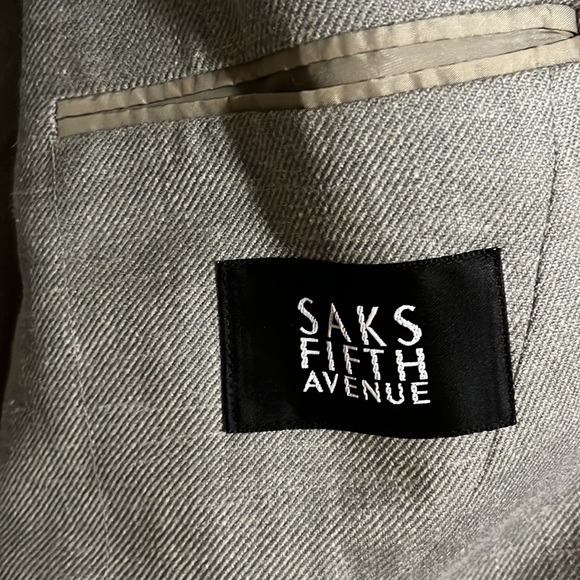 Skas Fifth Ave Ermenegildo Zegna unlined linen blend blazer sport coat. Size 48 - Picture 8 of 12